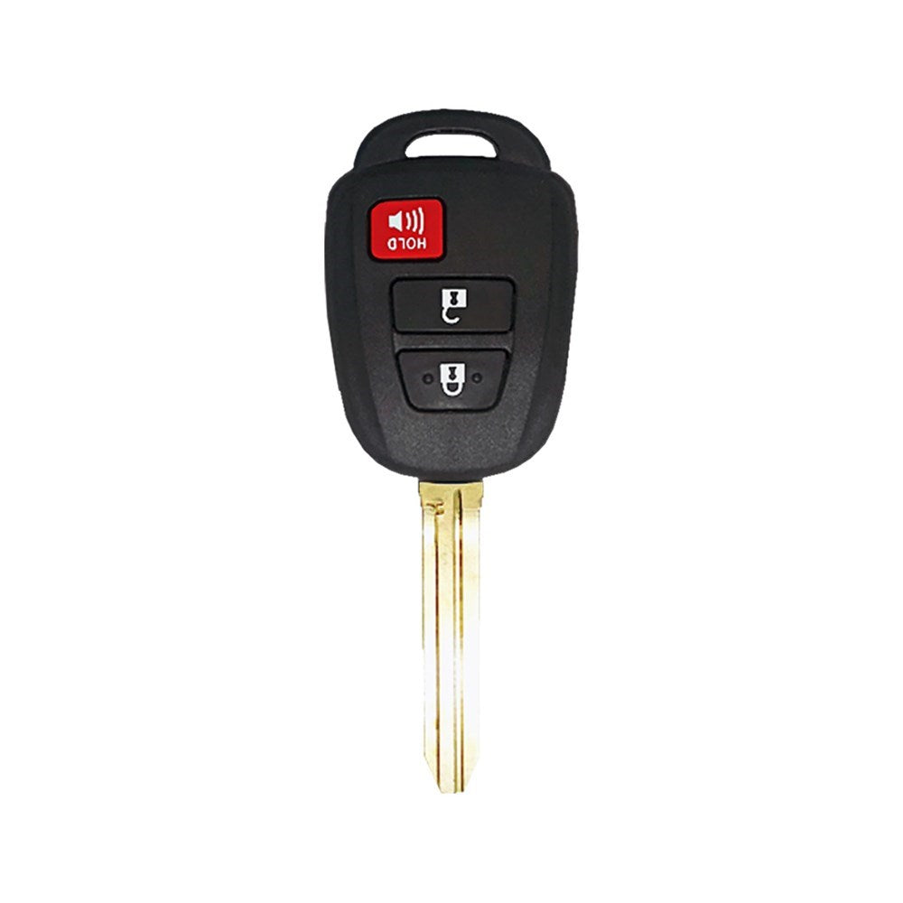 Toyota SUVs & Trucks 2013-2021 3-Button Remote Head Key H Chip - FCC ID: GQ4-52T - ZIPPY LOCKS