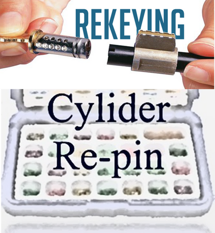 Locks Rekeyed / Re-Key / Re-Pin Cylinder - ZIPPY LOCKS