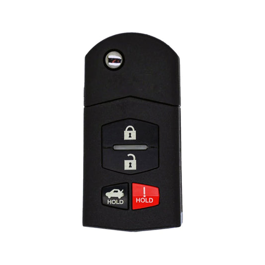 Mazda 3 / 6 / MX-5 / RX-8 2005-2008 4-Button Remote Head Key (KPU41788 (Visteon: 41525)) - ZIPPY LOCKS