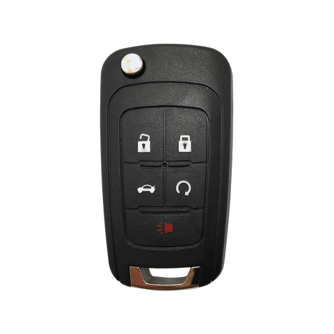 2011-2019 Chevrolet/Buick/5 Btn Flip Key Proximity/PEPS Remote - FCC ID: KR55WK50073 - ZIPPY LOCKS