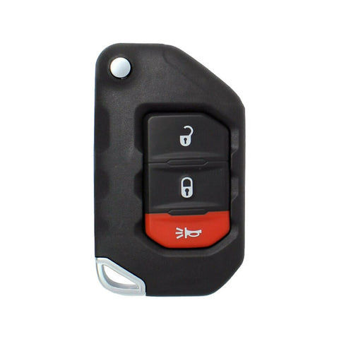 Jeep Wrangler/Gladiator 2018-2024 3-Button Flip Smart Key (OHT1130261)