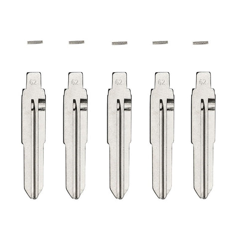 5-Pack Mitsubishi MIT1 Flip Key Blade w/ Roll Pins for Xhorse Remotes - ZIPPY LOCKS