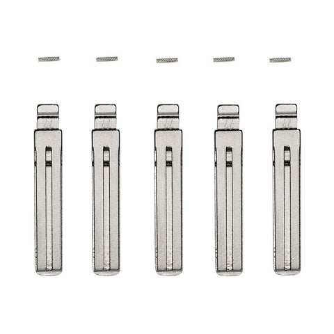 5-Pack Toyota TOY48 Flip Key Blade w/ Roll Pins for Xhorse Remotes - ZIPPY LOCKS