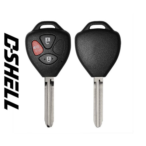 Toyota/Scion 2006-2018 3-Button Remote Head Key D-SHELL HYQ12BBY (GTL) - ZIPPY LOCKS