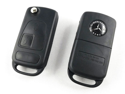 Dodge/Mercedes Sprinter 2 buttons flip key (HU64) - ZIPPY LOCKS