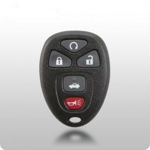 2007-2014 GM Chevrolet Buick Saturn TYPE-2 5 Btn Remote (SHELL) FCC ID: OUC60270 / OUC60221 - ZIPPY LOCKS