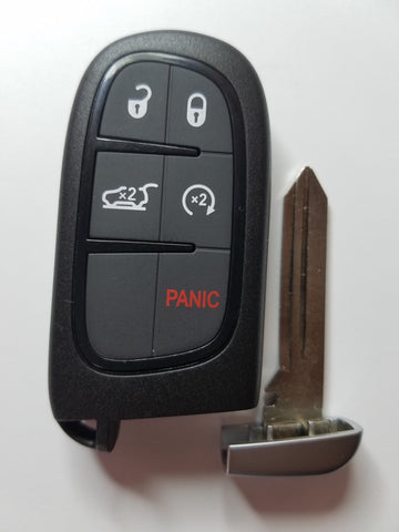 2014-2019 Jeep Cherokee / 5-Button Smart Key / PN: 68141580AC / FCC: GQ4-54T / (AFT-JP-54T-5) - ZIPPY LOCKS