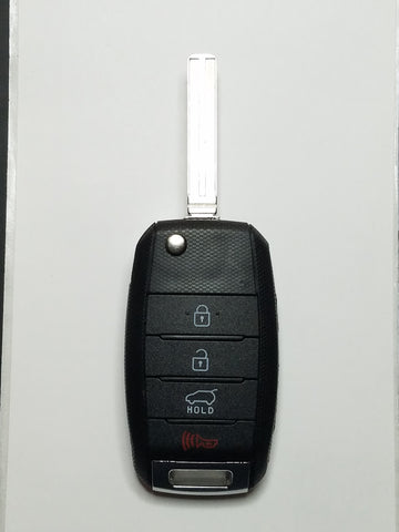 2013-2015 Kia Sorento 4-Button Remote Flip Key / PN: 95430-1U500 / TQ8-RKE-3F05 - ZIPPY LOCKS