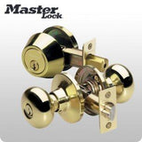 Master Lock - Grade 3 - Combo Pack (Knob & Deadbolt) - KW1 Keyway - ZIPPY LOCKS