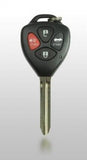 2008-2014 Toyota (G-CHIP) FCC: GQ4-29T / Avalon / Corolla / 4- Button Remote Head Key - ZIPPY LOCKS