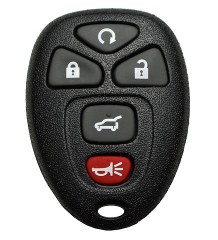 2007-2017 GM, Buick, Cadillac, Chevrolet, GMC, Saturn 5-Button Keyless Entry Remote / FCC: OUC60270 - ZIPPY LOCKS