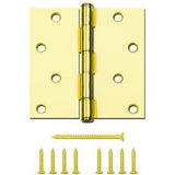 Master Lock - Exterior 4 hole Door Hinge - Various Styles and Colors - ZIPPY LOCKS