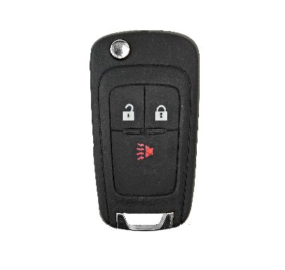 2013 - 2015 Chevrolet Spark 3 Btn Flip Key Remote (Original) - FCC ID: A2GM3AFUS03 - ZIPPY LOCKS