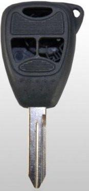 Chrysler / Dodge / Jeep 3-Button (SMALL) Remote Head Key SHELL - ZIPPY LOCKS