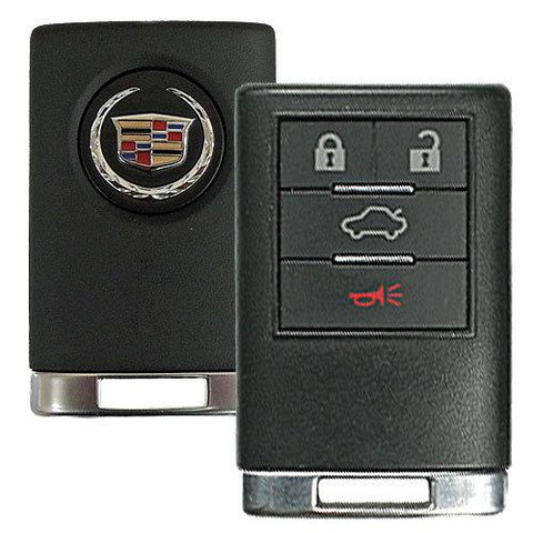 Cadillac 2008-2013 CTS DTS 4 Button Remote Key Fob 22889449 - Driver 1 - ZIPPY LOCKS