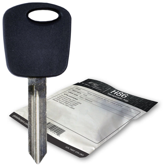 2000-2005 Ford / Lincoln / Mazda H86 / H74 Transponder Key (GTL) - ZIPPY LOCKS