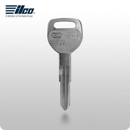 Honda / Acura / Isuzu HD103 / X214 Mechanical Key (JMA HOND-16DE) - ZIPPY LOCKS