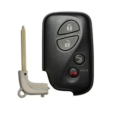 2010-2014 Lexus / 4-Button Smart Key w/ Hatch / PN: 89904-50F90 / FCC: HYQ14ACX - ZIPPY LOCKS