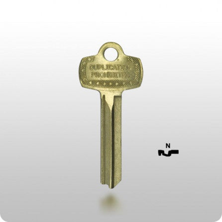 Best IC Core Keys - N (A1114N / 1A1N1)—DUPL PROHIBITED - ZIPPY LOCKS