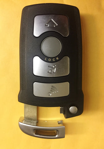 2002-2008 BMW 7 Series 3 Button Remote w/ Key FCC ID: LX8766S - ZIPPY LOCKS
