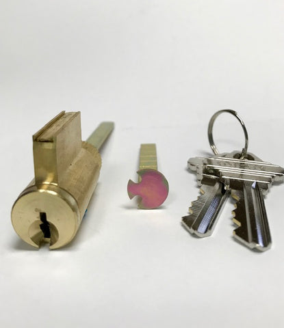 Premium Key-In-Knob (KIK) Cylinder - US3 - Gold - SC1 - ZIPPY LOCKS