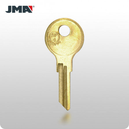 AP4 / K104 / 104AM Chicago 6-Wafer Cabinet Key (JMA CHI-7DE) - ZIPPY LOCKS