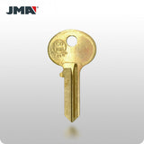 Trimark ILCO-TM12 / 1612 RV Key JMA-HUD-3 / CO106 / H20 / HL1 Hudson 5-Pin Cabinet Key - Brass (JMA HUD-3E) - ZIPPY LOCKS
