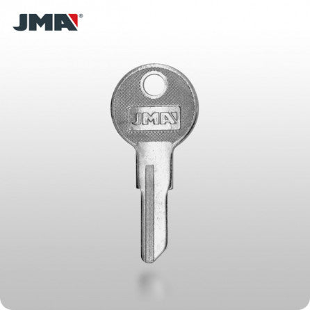 IL9 / 1043B Illinois Cabinet Key - Nickel (JMA ILL-2D) - ZIPPY LOCKS