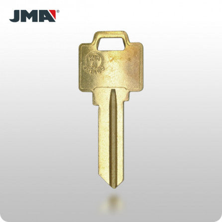WR5 / N1054WB 5-Pin Weiser Key - Brass Finish (JMA WEI-3E-BR) - ZIPPY LOCKS