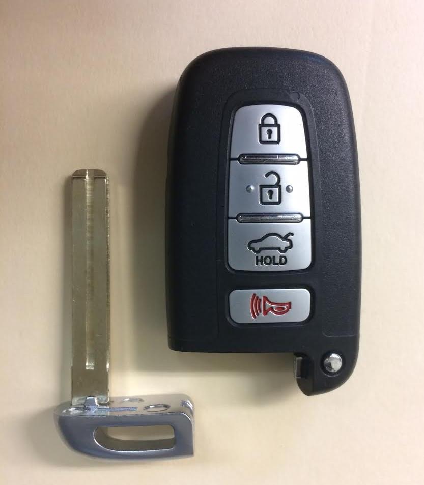 2009-2016 Hyundai Kia / 4-Button Smart Key / FCC: SY5HMFNA04 - ZIPPY LOCKS