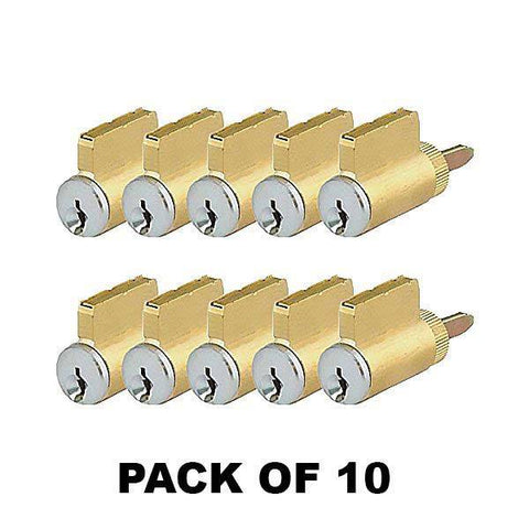 Premium Key-In-Knob (KIK) Cylinder / US26D / SC4 (Pack of 10) - ZIPPY LOCKS
