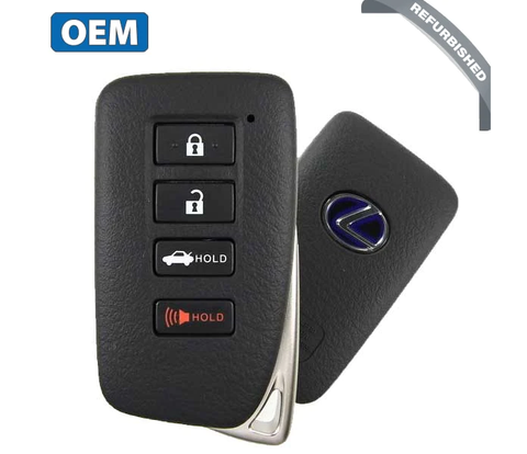 2013-2020 Lexus / 4-Button Smart-Key / PN: 89904-06170 / HYQ14FBA (G Board – 0020) (OEM Refurb) - ZIPPY LOCKS