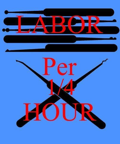 Labor - Service - Per 1/4 Hour - ZIPPY LOCKS