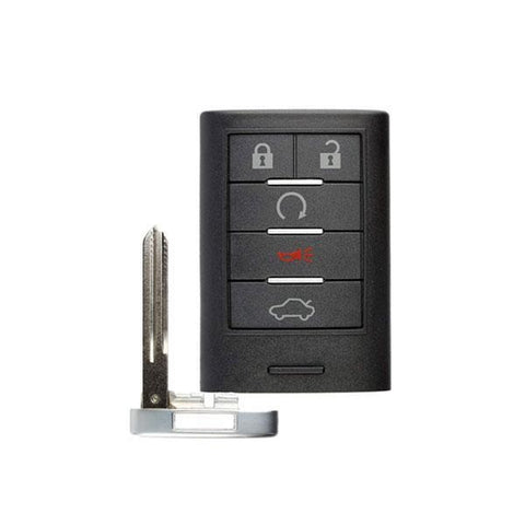2008-2015 Cadillac CTS STS 5-Button Smart Key FCC: M3N5WY7777A - ZIPPY LOCKS
