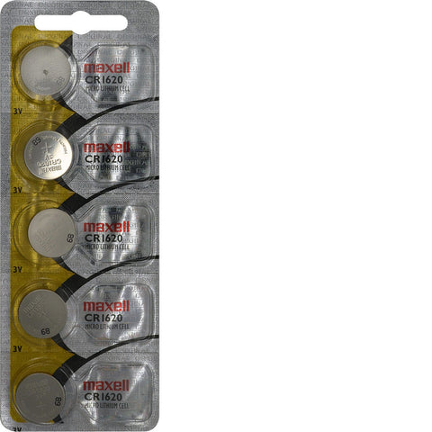 5-PACK of CR1620 3-Volt Lithium Batteries - ZIPPY LOCKS