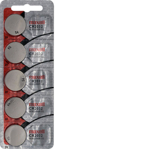 5-PACK of CR2032 3-Volt Lithium Batteries - ZIPPY LOCKS