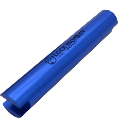 Blue METAL Rim Cylinder Plug Follower .498 Diameter (LOCK MONKEY) - ZIPPY LOCKS