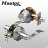 Grade 3 - Master Lock - Entery Lever / Deadbolt Combo - ZIPPY LOCKS