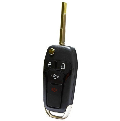 2013-2016 Ford Fusion Remote w/ Flipout Key 164-R7986 - Original FCC: N5F-A08TAA - ZIPPY LOCKS