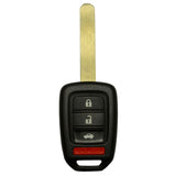 2016-2018 Honda Accord, Civic 4-Button Remote Head Key G Chip FCC ID: MLBHLIK6-1TA - ZIPPY LOCKS