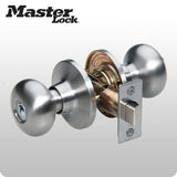 Master Lock - Grade 3 - Biscuit Style Knob - Privacy - KW1/SC1 Keyway - ZIPPY LOCKS