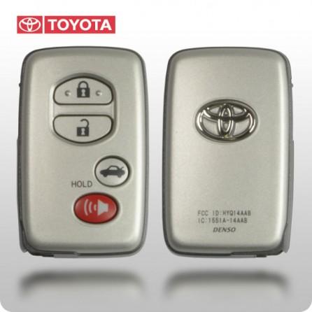 Toyota 2006-2010 Camry, Avalon 4 Btn Proximity Remote w/ Insert Key - FCC ID: HYQ14AAB - ZIPPY LOCKS