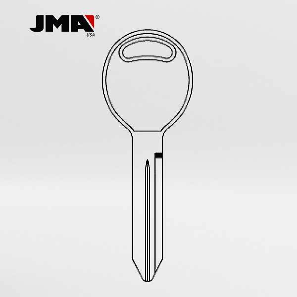 Chrysler Y159 Metal Key / P1795 / JMA-CHR-15E | ZIPPY LOCKS