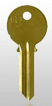 Y1 / 999 5-Pin Yale Key - Brass Finish - ZIPPY LOCKS