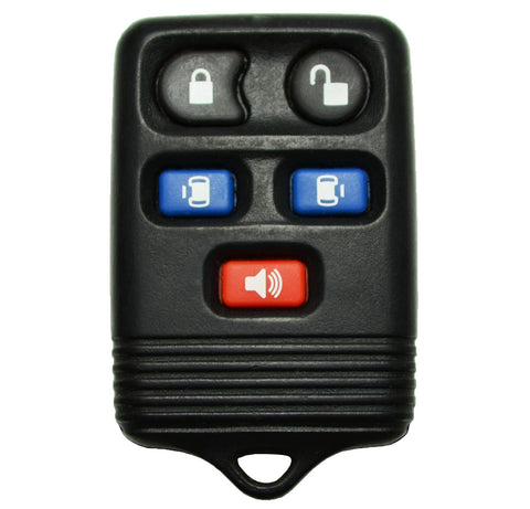 1999-2007 Ford, Mercury, Lincoln 5 Button Remote - FCC: CWTWB1U511 / 3F2T-15K601-AA - ZIPPY LOCKS