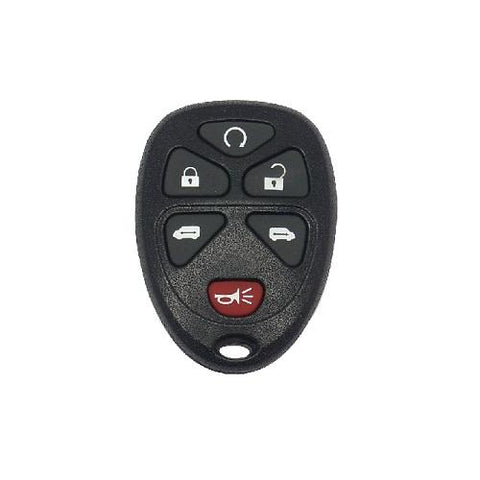 2005-2011 Buick, Chevrolet, Pontiac, Saturn, GM 6-Button Remote w/ Sliding doors - FCC: KOBGT04A - ZIPPY LOCKS