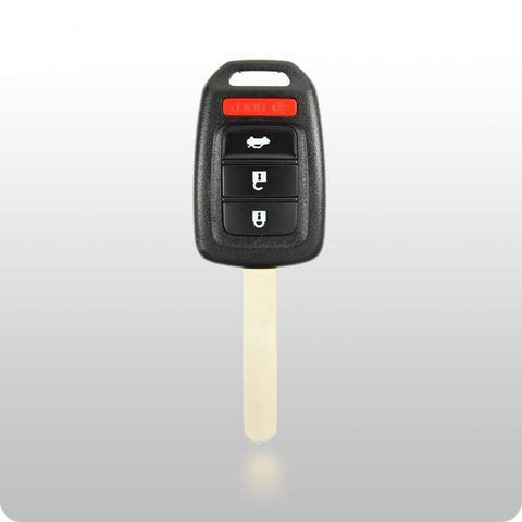 Honda Accord / Civic 2013-2015 4-Btn Remote Head Key SHELL & PAD - ZIPPY LOCKS