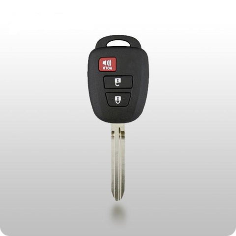 2012-2017 Toyota 3-Button Remote Head Key Shell - ZIPPY LOCKS