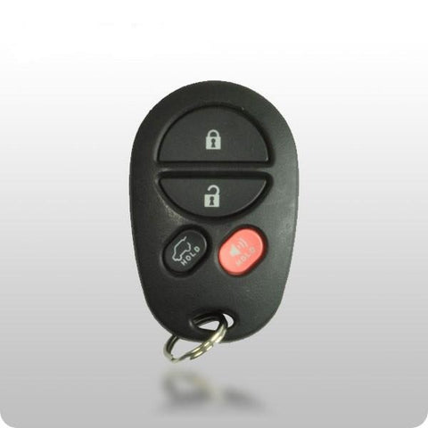 Toyota 2005-2013 4-Button Remote SHELL - ZIPPY LOCKS