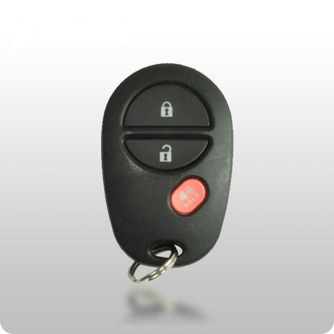 Toyota 3-Button Sienna-Style Remote SHELL - ZIPPY LOCKS
